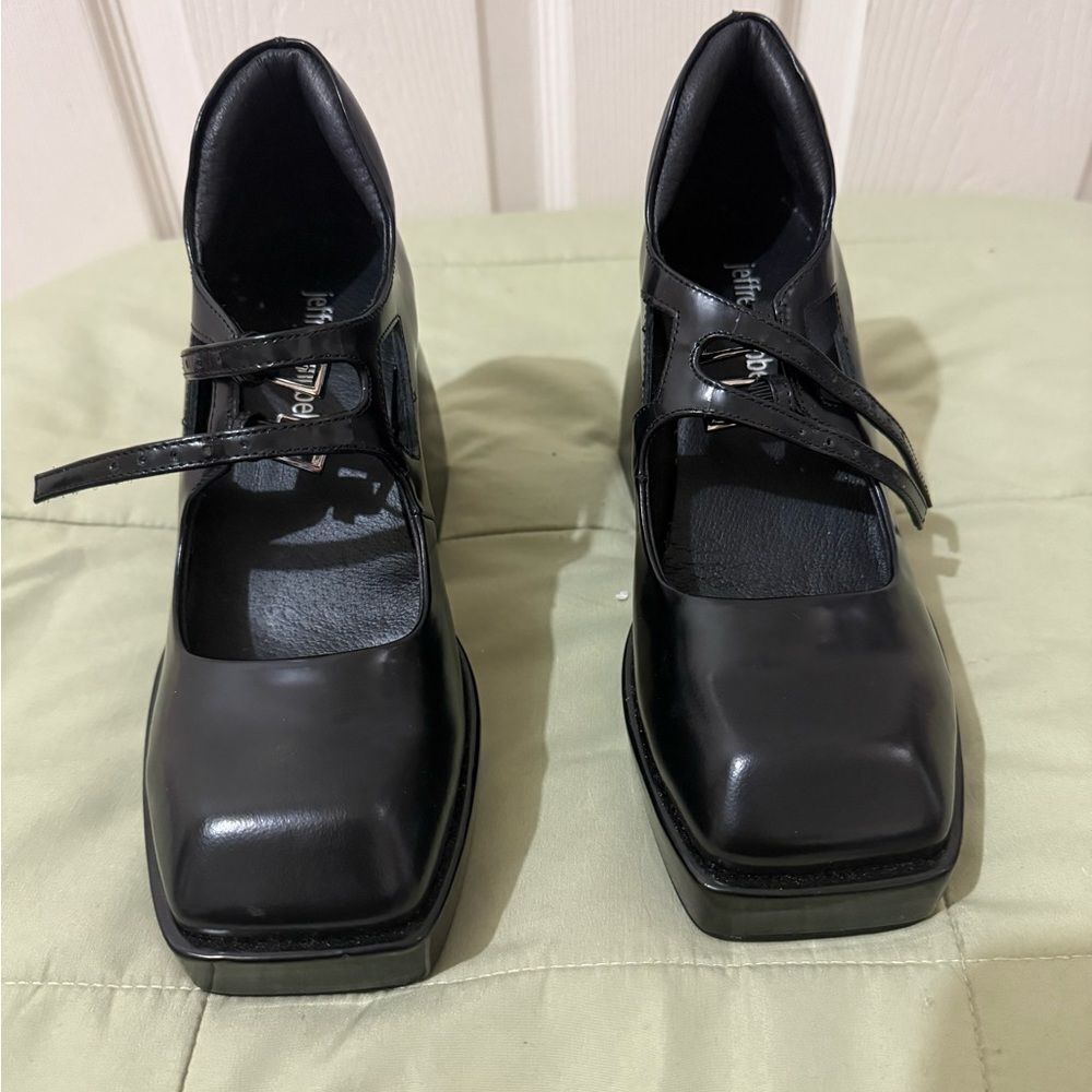 Jeffree Campbell Mary Jane Platform Pump Size 6 - Picture 7 of 8